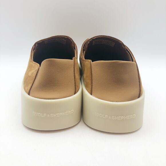 Wolf & Shepherd Mens 7.5 Womens 9 Cruise Ace Slip On Sneaker Tan Sandstorm NIB main image 13